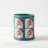 Benutzerdefinierte Foto-Grüne Tasse (Mittel)