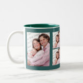 Benutzerdefinierte Foto-Grüne Tasse (Links)