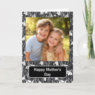 Benutzerdefinierte Foto Happy Mother’s Day Karte f