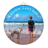 Benutzerdefinierte Foto-Hauptplatine und Personali Dartscheibe (vorne)