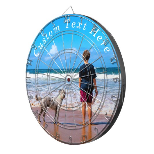 Benutzerdefinierte Foto-Hauptplatine und Personali Dartscheibe (Vorderseite rechts)