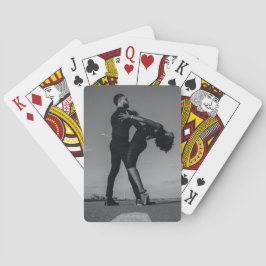 Benutzerdefinierte Foto-Hochzeitfavoriten für Verl Spielkarten