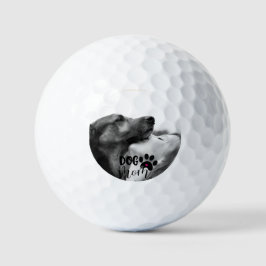 Benutzerdefinierte Foto-Hunde-Mama Golfball