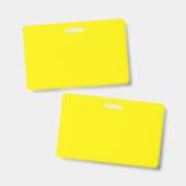 Benutzerdefinierte Foto-ID-Abzeichen | Gold- und M Ausweis (Vorder- & Rückseite)