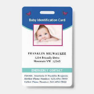 Benutzerdefinierte Foto-ID-Identifikationskarte fü Ausweis