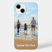 Benutzerdefinierte Foto iPhone Case Geschenk Ihre (Rückseite)