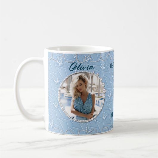 Benutzerdefinierte Foto-Jeden Anlaß Kaffeetasse (Links)