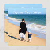 Benutzerdefinierte Foto-Karte mit Fotos und Text Mitteilungskarte (Vorne/Hinten)