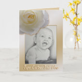 Benutzerdefinierte Foto-Karte Personalisiert Karte (Gelbe Blume)