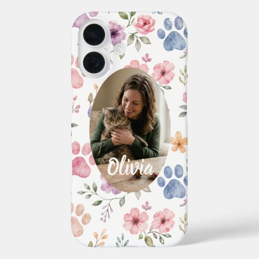 Benutzerdefinierte Foto-Katzenmutter-Handyhülle  Case-Mate iPhone Hülle (Rückseite)