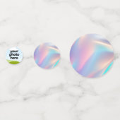 Benutzerdefinierte Foto-Konfiguration mit Holograp Konfetti (Vorderseiten)