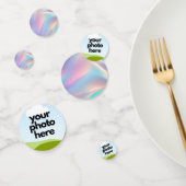 Benutzerdefinierte Foto-Konfiguration mit Holograp Konfetti (Gruppe)