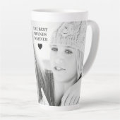 Benutzerdefinierte Foto-Latte-Tasse Milchtasse (Rechte Ecke)