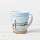 Benutzerdefinierte Foto-Latte-Tasse mit benutzerde Milchtasse (Rechte Ecke)