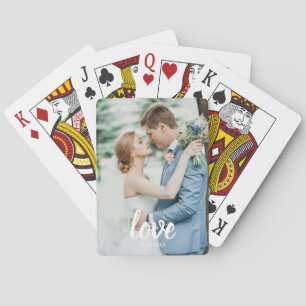Benutzerdefinierte Foto-Liebe-Script-Spielkarten – Spielkarten