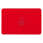 Benutzerdefinierte Foto-Magnete | Logo, Monogramm  Magnet (Horizontal)