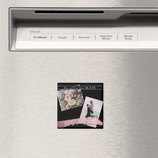 Benutzerdefinierte Foto mit dem Datum 2 gerettet,  Magnet (In Situ (Geschirrspüler))