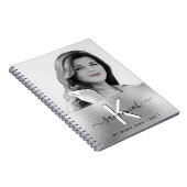 benutzerdefinierte Foto-Monogramm für Tagebuch (Rechte Seite)