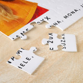 Benutzerdefinierte Foto-Namen des Sportteams Puzzle (Seite)