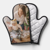 Benutzerdefinierte Foto-Oven-Mitt- und Pot-Halter Ofenhandschuh (Vorderseite/Rückseite)
