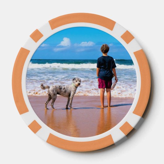 Benutzerdefinierte Foto-Poker-Chips Pokerchips (Rückseite)