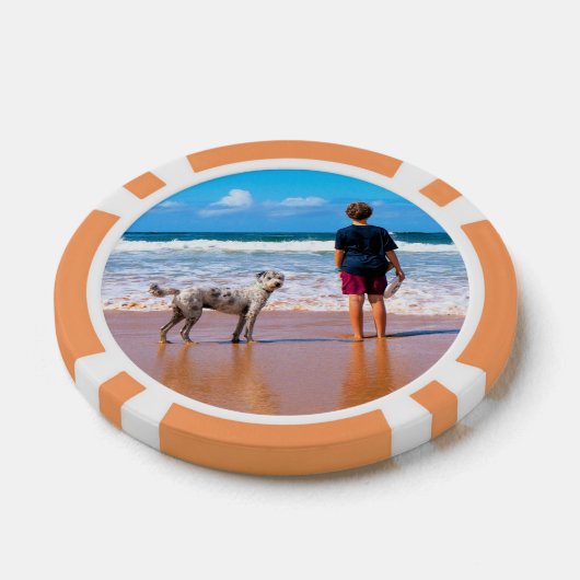 Benutzerdefinierte Foto-Poker-Chips Pokerchips (Einzeln)