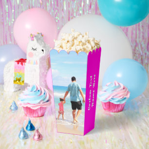 Benutzerdefinierte Foto-Popcorn-Boxen mit personal Geschenkschachtel