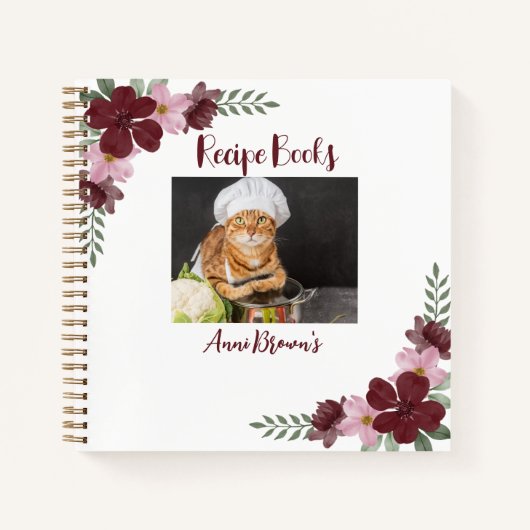 Benutzerdefinierte Foto-Rezeptbücher Notizblock (Vorderseite)