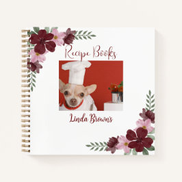 Benutzerdefinierte Foto-Rezeptbücher Notizblock