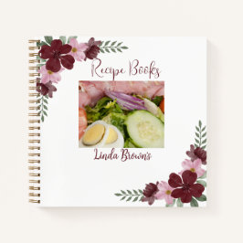 Benutzerdefinierte Foto-Rezeptbücher Notizblock