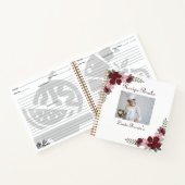 Benutzerdefinierte Foto-Rezeptbücher Notizblock (Innenseite)