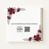 Benutzerdefinierte Foto-Rezeptbücher Notizblock (Rückseite)