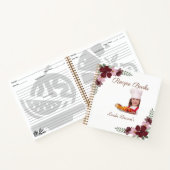 Benutzerdefinierte Foto-Rezeptbücher Notizblock (Innenseite)