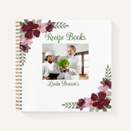 Benutzerdefinierte Foto-Rezeptbücher Notizblock