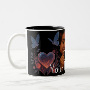 Benutzerdefinierte Foto Romantische Kaffeetasse Le