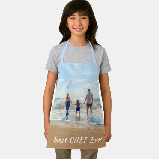 Benutzerdefinierte Foto-Schürze mit Text - Bester Schürze (Insitu)