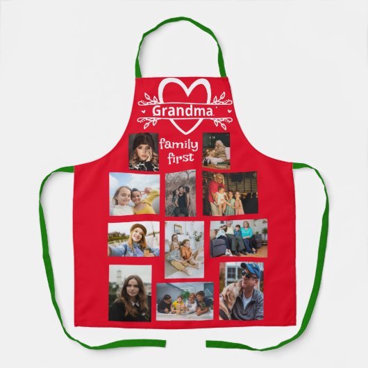 Benutzerdefinierte Foto-Schürze, Personalisierte F Schürze (Vorderseite)