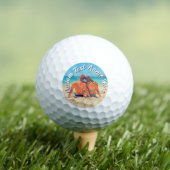 Benutzerdefinierte Foto-Stempel Golfbälle Personal (Insitu T-Shirt)