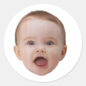 benutzerdefinierte Foto-Sticker, benutzerdefiniert Runder Aufkleber (Vorderseite)