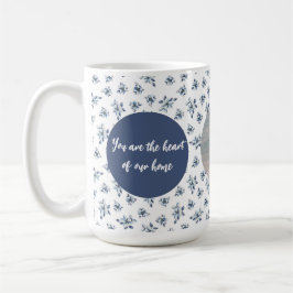 Benutzerdefinierte Foto-Tasse mit Blumen | Persona Kaffeetasse