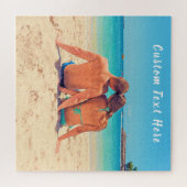 Benutzerdefinierte Foto-Text-Puzzle Ihre Lieblings Puzzle (Horizontal)