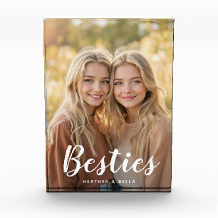 Benutzerdefinierte Foto-Topographie Besties-Foto Fotoblock