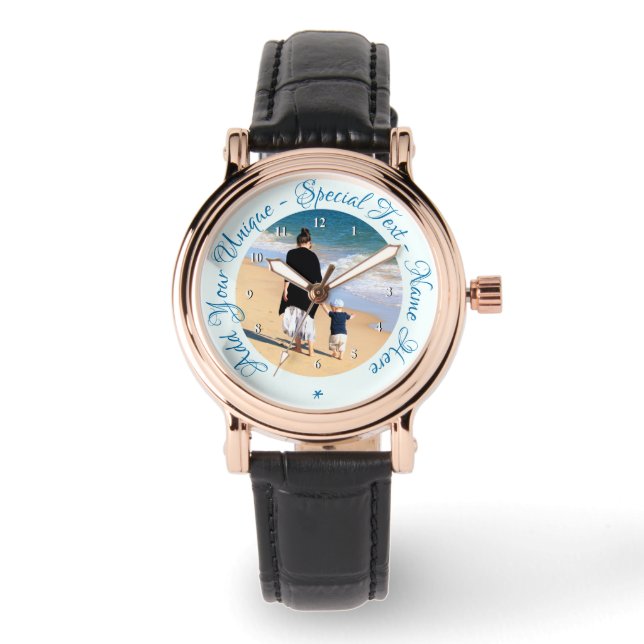 Benutzerdefinierte Foto-Überwachung mit Ihren Foto Armbanduhr (Vorderseite)