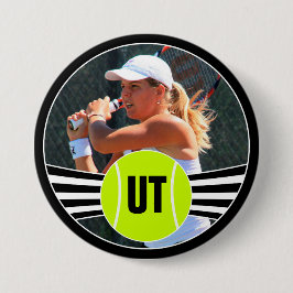 Benutzerdefinierte Foto- und Player-Initialen/Text Button