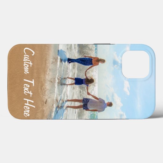 Benutzerdefinierte Foto- und Text-iPhone-Case-Gesc Case-Mate iPhone Hülle (Rückseite (Horizontal))