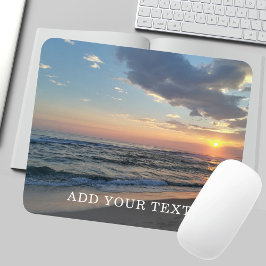 Benutzerdefinierte Foto- und Text-Mauspad Mousepad