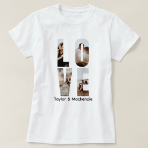 Benutzerdefinierte Foto- und Text-Personalisierte  T-Shirt