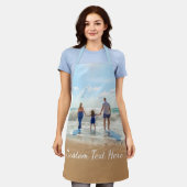 Benutzerdefinierte Foto- und Text-Schürze - Ihr ei Schürze (Getragen)