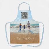 Benutzerdefinierte Foto- und Text-Schürze mit Ihre Schürze (Vorderseite)