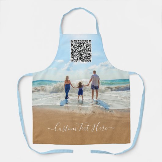 Benutzerdefinierte Foto- und Text-Schürze mit Ihre Schürze (Vorderseite)